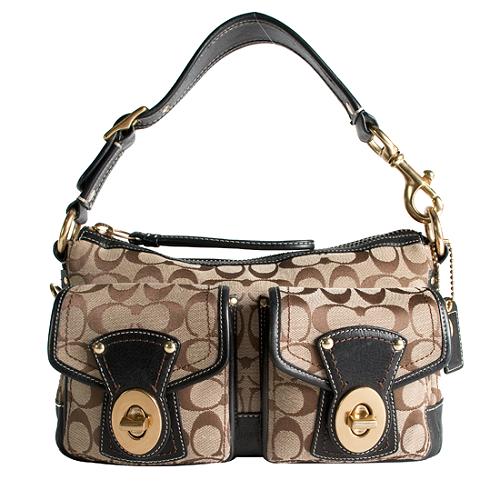 Coach Legacy Signature Shoulder Handbag