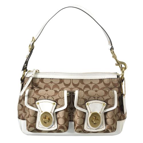 Coach Legacy Signature Shoulder Handbag