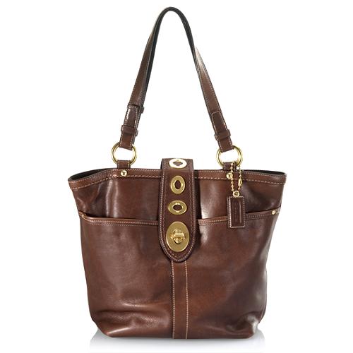 Coach Legacy Turnlock Tote