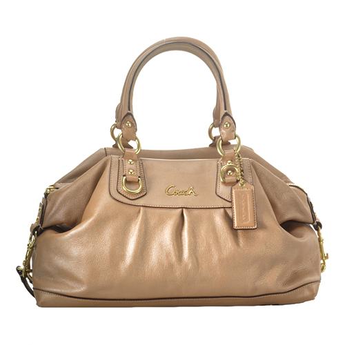 Coach Madison Leather Ashley Satchel Handbag