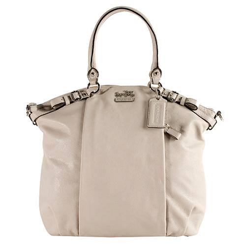 Coach Madison Leather Lindsey Satchel Handbag