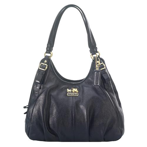 Coach Madison Leather Maggie Shoulder Handbag