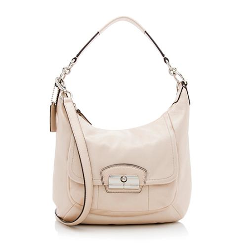 Coach Metallic Leather Kristin Hobo