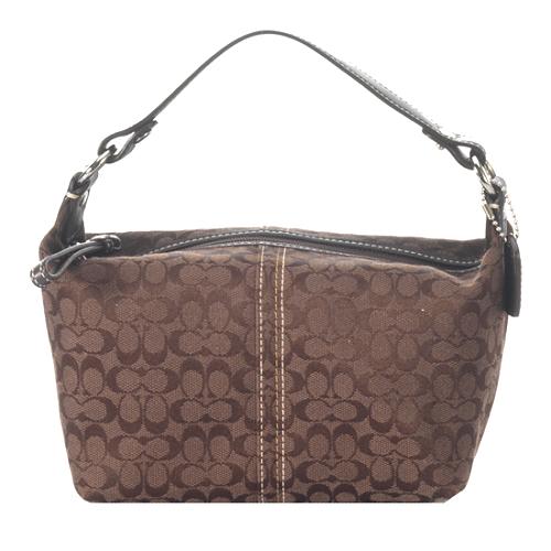 Coach Mini Signature Top Handle Handbag 