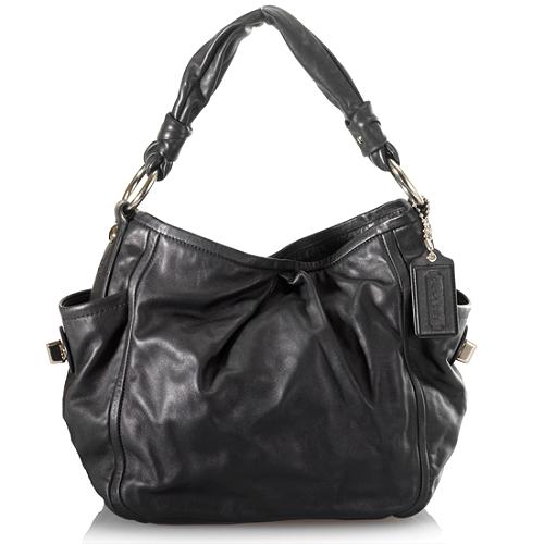 Coach Parker Leather Shoulder Handbag