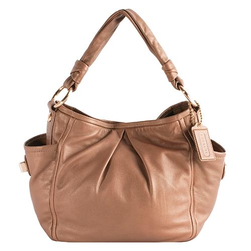 Coach Parker Leather Shoulder Handbag