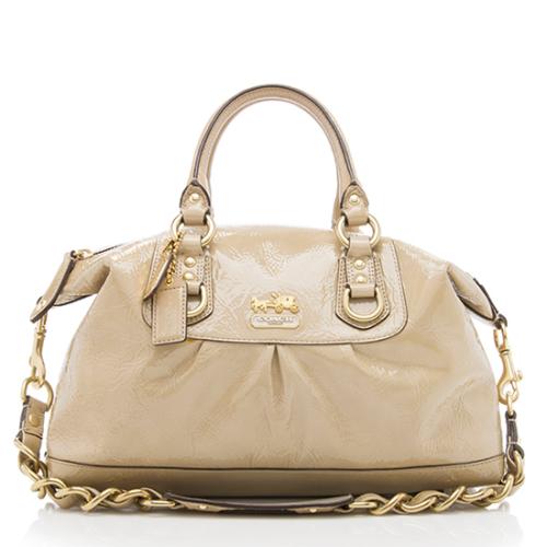 Coach Patent Leather Madison Sabrina Small Satchel