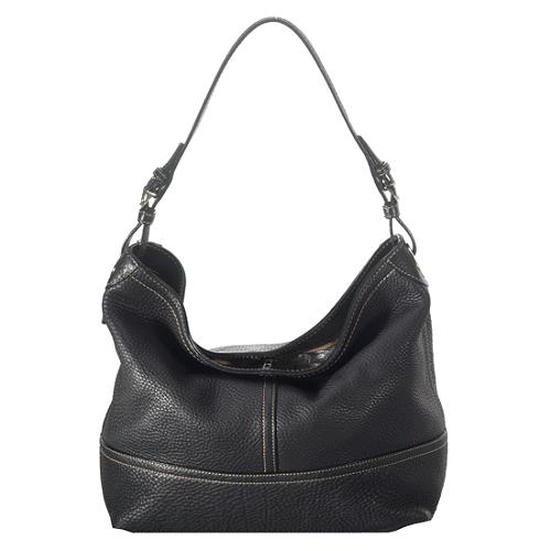 Coach Pebbled Leather Shoulder Tote