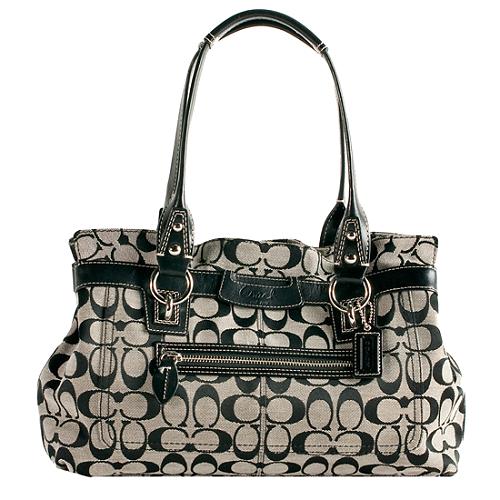 Coach Penelope Signature Shopper Tote