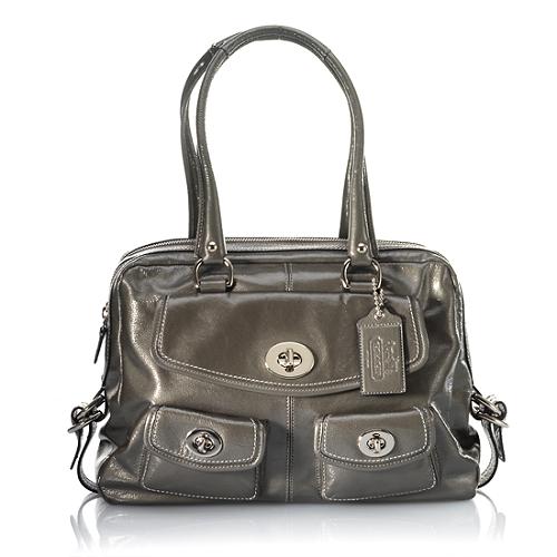 Coach Peyton Leather Shoulder Handbag