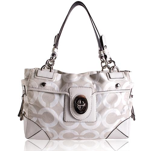 Coach Peyton Op Art Carryall Tote