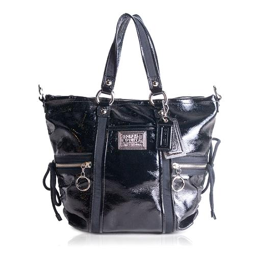 Coach Poppy Patent Spotlight Tote