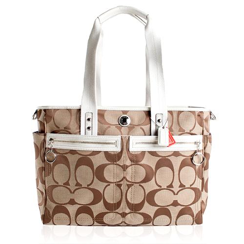 Coach Signature Baby Bag