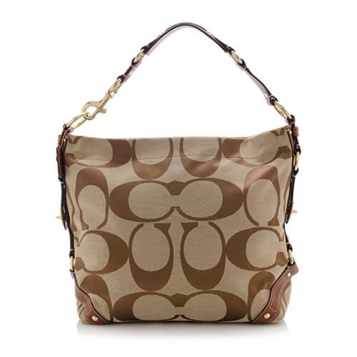 Coach Signature Carly Large Hobo