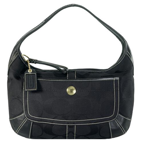 Coach Signature Ergo Hobo Handbag