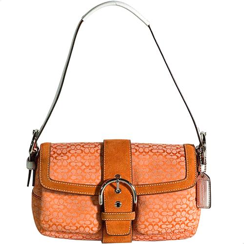 Coach Signature Satchel Handbag