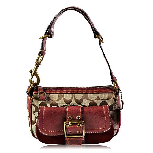 Coach Signature Small Shoulder Handbag