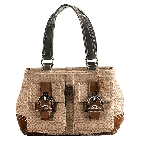 Coach Soho Mini Signature Pocket Tote