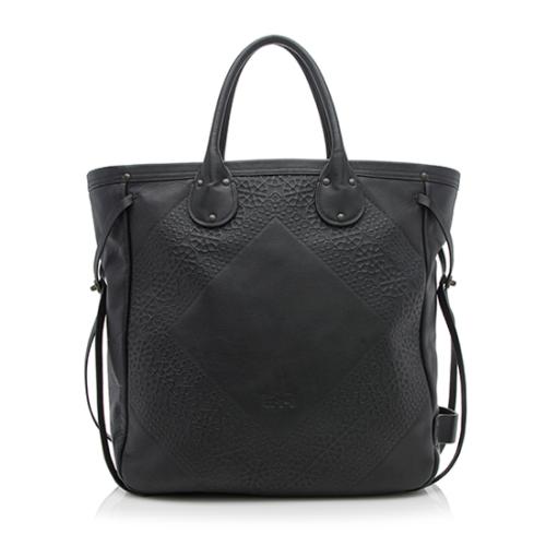 Coach Tooling Leather Tatum Tall Tote 