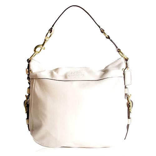 Coach Zoe Leather Hobo Handbag