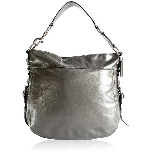 Coach Zoe Leather Hobo Handbag