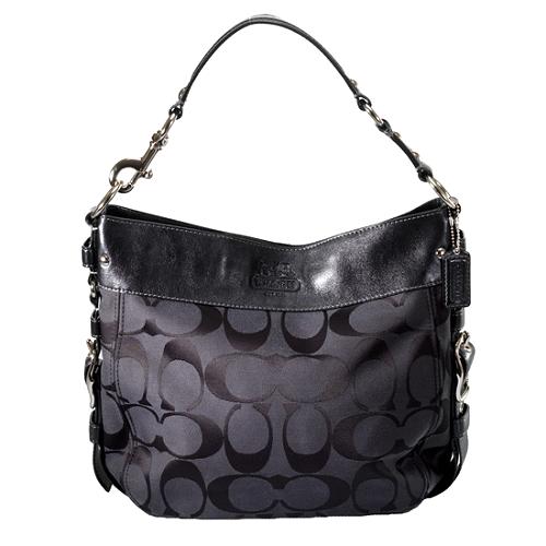 Coach Zoe Signature Large Hobo Handbag