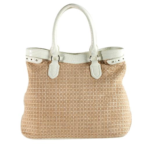 Cole Haan Straw Analisa Tote