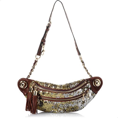 D&G Bedazzeled Hipster Bag