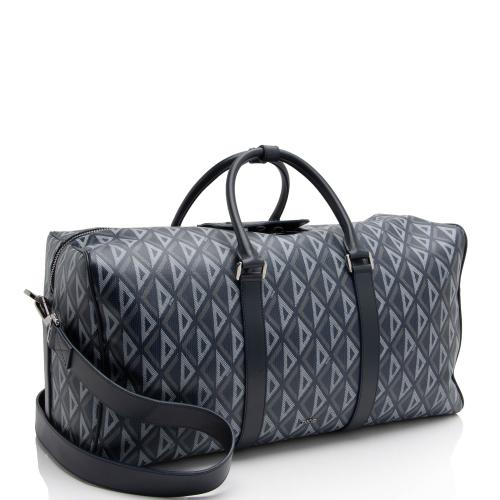 Dior CD Diamond Coated Canvas Lingot Duffle Bag