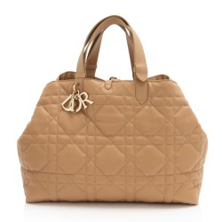 Dior Calfskin Cannage Toujours Large Tote