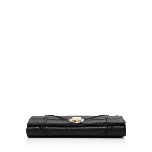 Dior Calfskin Diorama Wallet on Chain Clutch