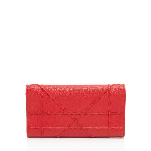 Dior Calfskin Diorama Wallet on Chain Clutch