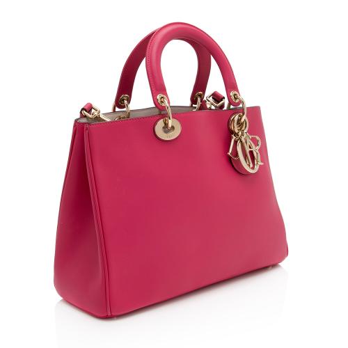 Dior Calfskin Diorissimo Medium Tote