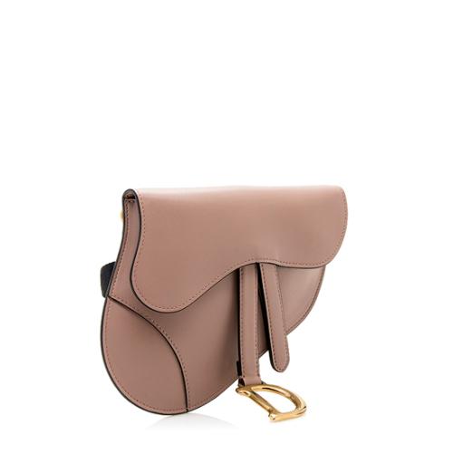 Dior Calfskin Saddle Belt Bag