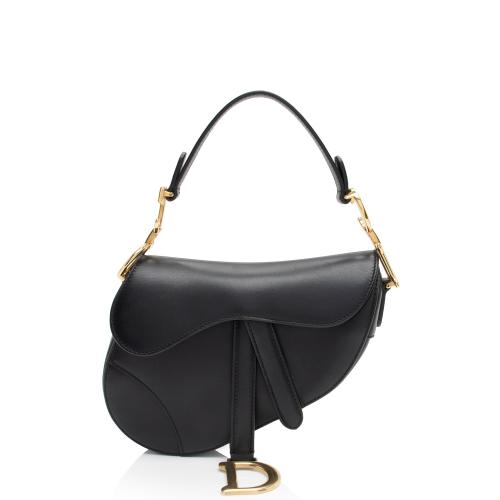 Dior Saddle Bag Calfskin Mini Black