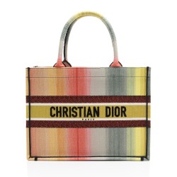 Dior Canvas Dioraura Small Book Tote