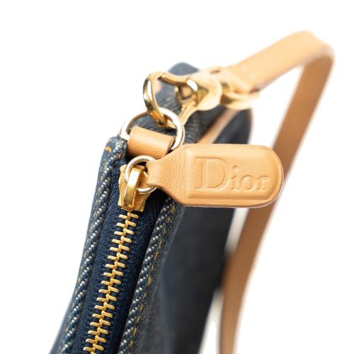 Dior Denim Saddle Pochette