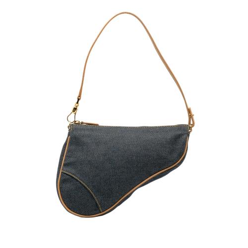 Dior Denim Saddle Pochette