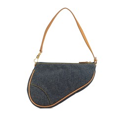 Dior Denim Saddle Pochette