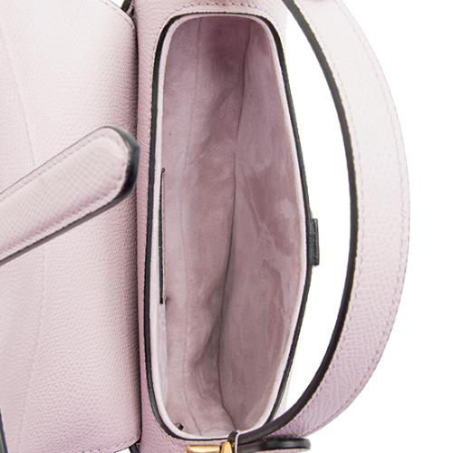 Dior Grained Calfskin Mini Saddle Bag