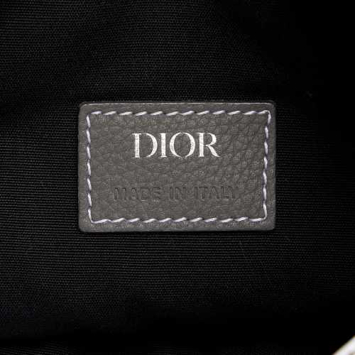 Dior Grained Calfskin Saddle Bag