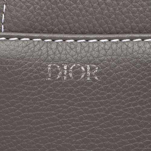 Dior Grained Calfskin Saddle Bag