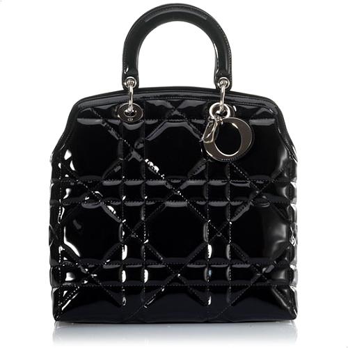 Dior Granville Medium Patent Tote