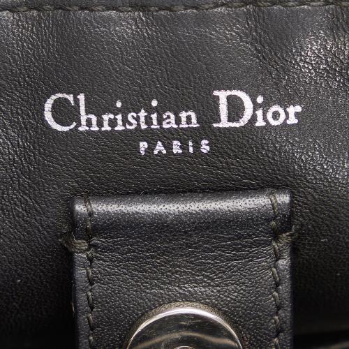 Dior Lady Dior Patchwork Metallic Satchel