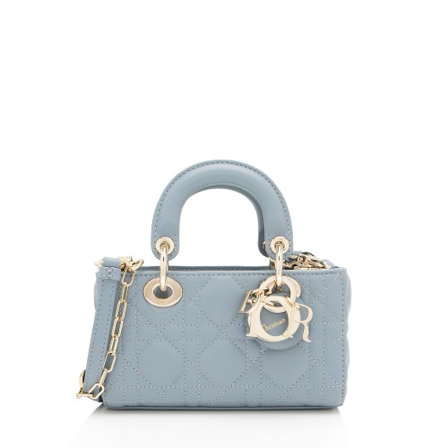 Dior Lambskin Cannage Lady D-Joy Micro Bag