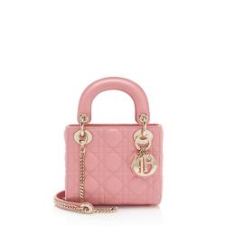 Dior Lambskin Cannage Lady Dior Mini Bag