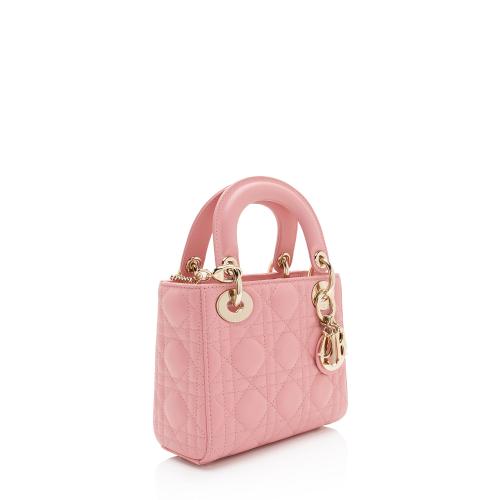 Dior Lambskin Cannage Lady Dior Mini Bag