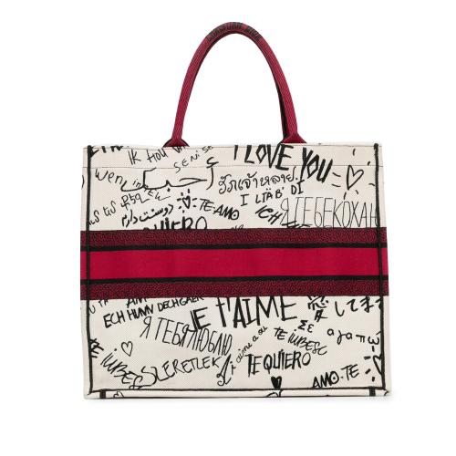 Dior Large DiorAmour Graffiti Book Tote