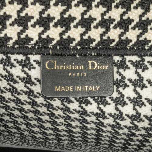 Dior Large Houndstooth Book Tote