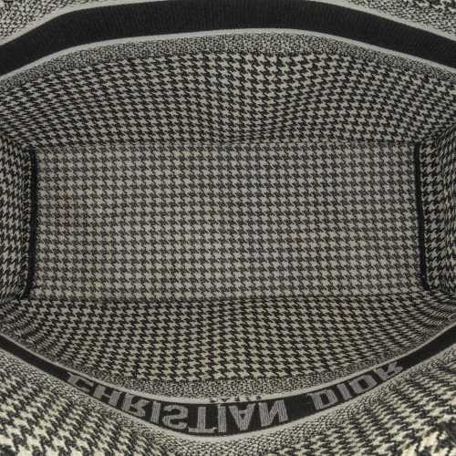 Dior Large Houndstooth Book Tote